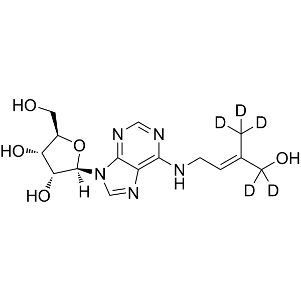 trans-Zeatinriboside-d5 (trans-Zeatinriboside-d5) 72963-21-4